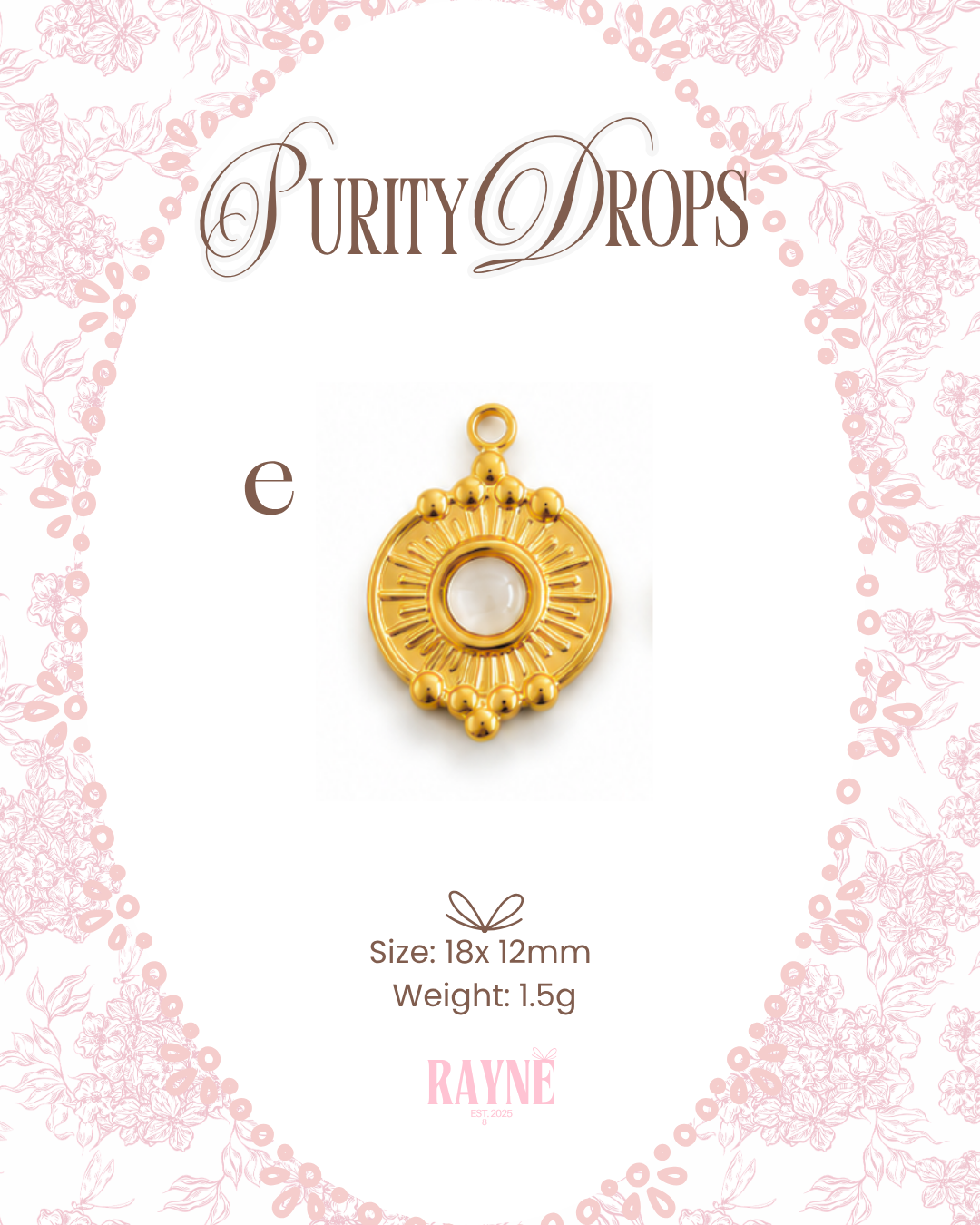 Purity Drops Charms