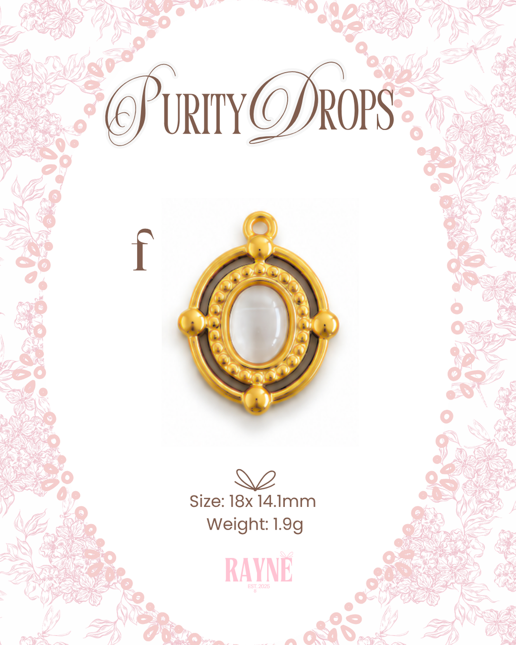 Purity Drops Charms