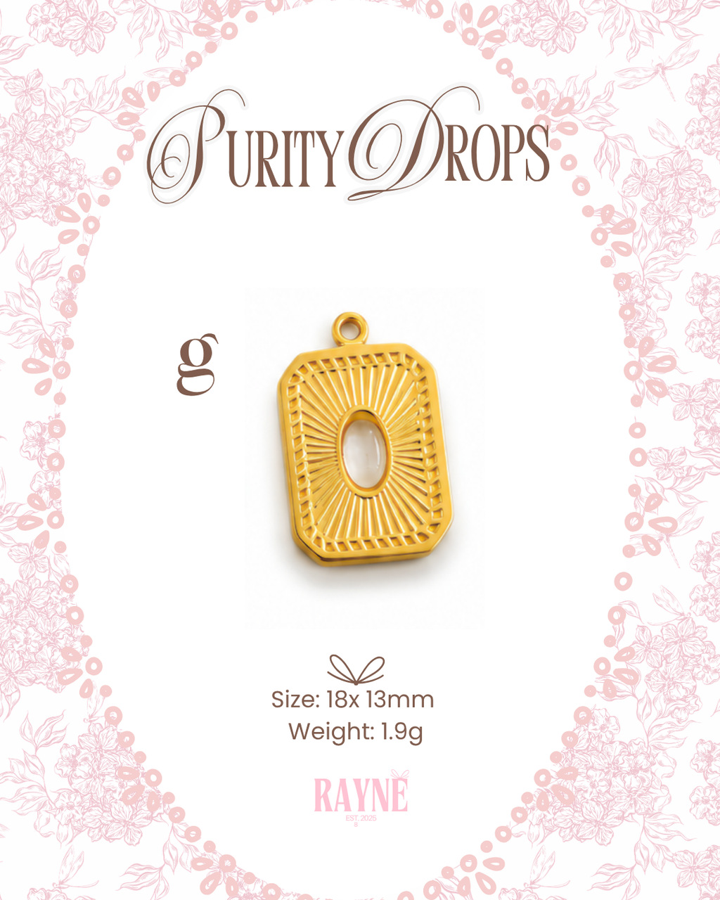 Purity Drops Charms
