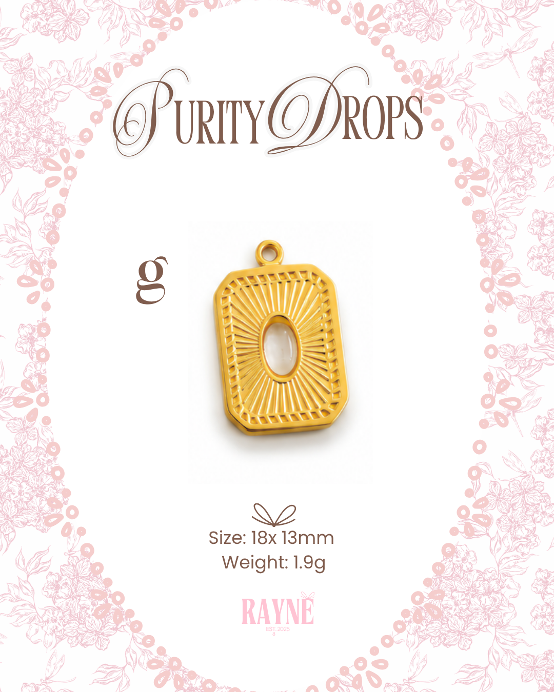 Purity Drops Charms