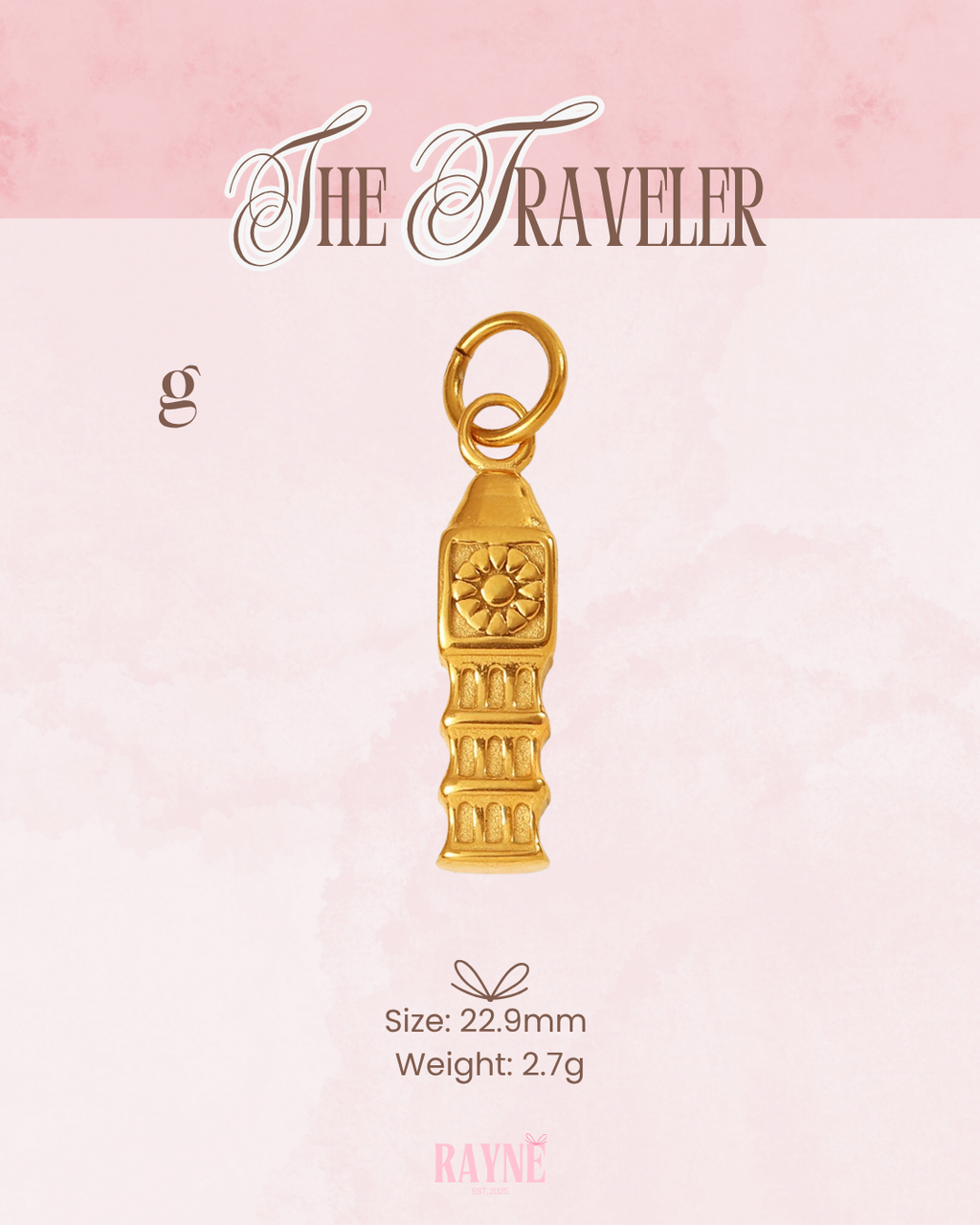 THE TRAVELER Charms