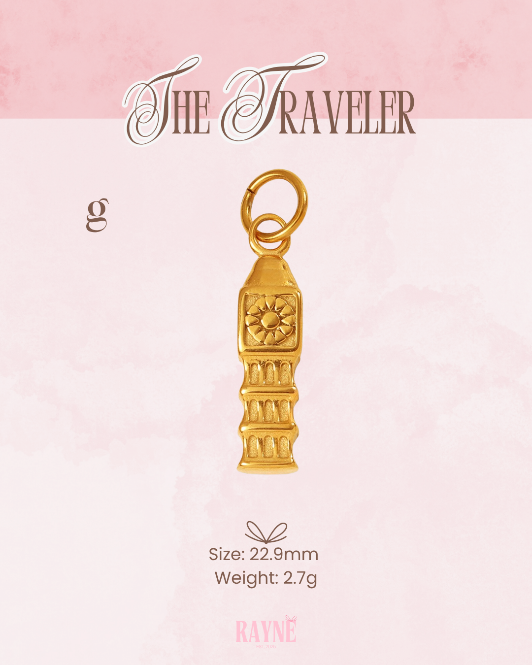 THE TRAVELER Charms