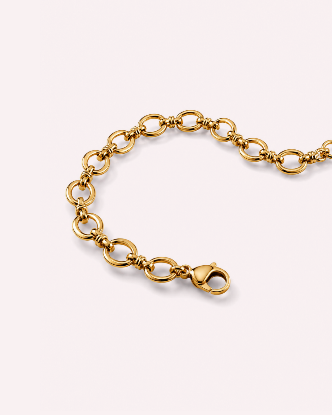 Oval Link Chains - Charms Bracelet