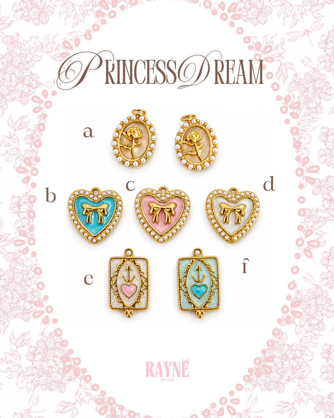 Princess Dream Charms