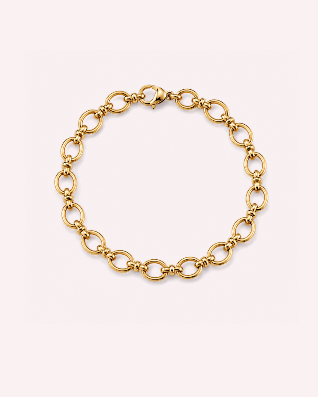 Oval Link Chains - Charms Bracelet