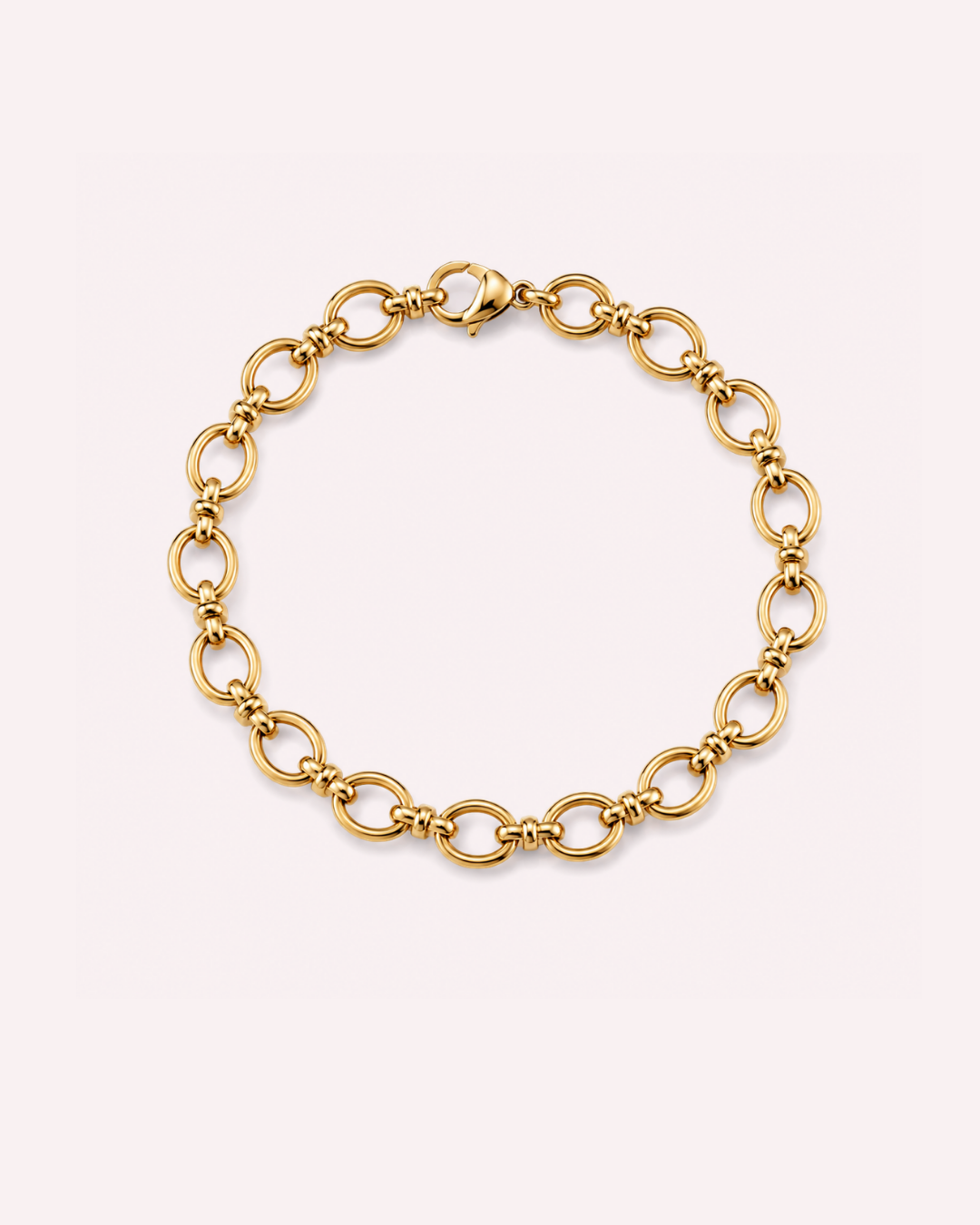 Oval Link Chains - Charms Bracelet