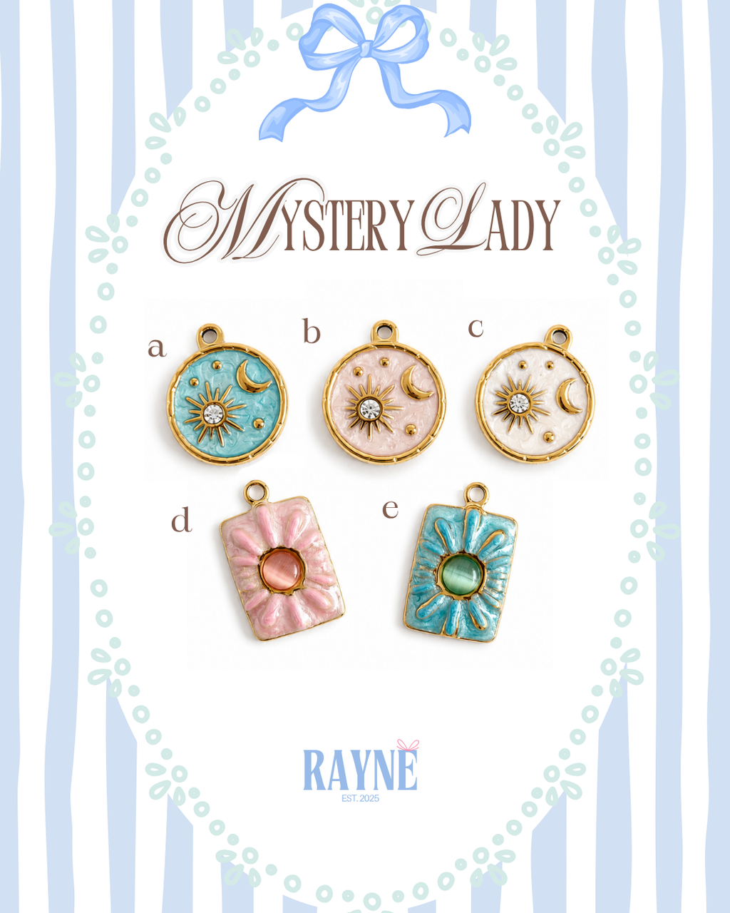 Mystery Lady Charms