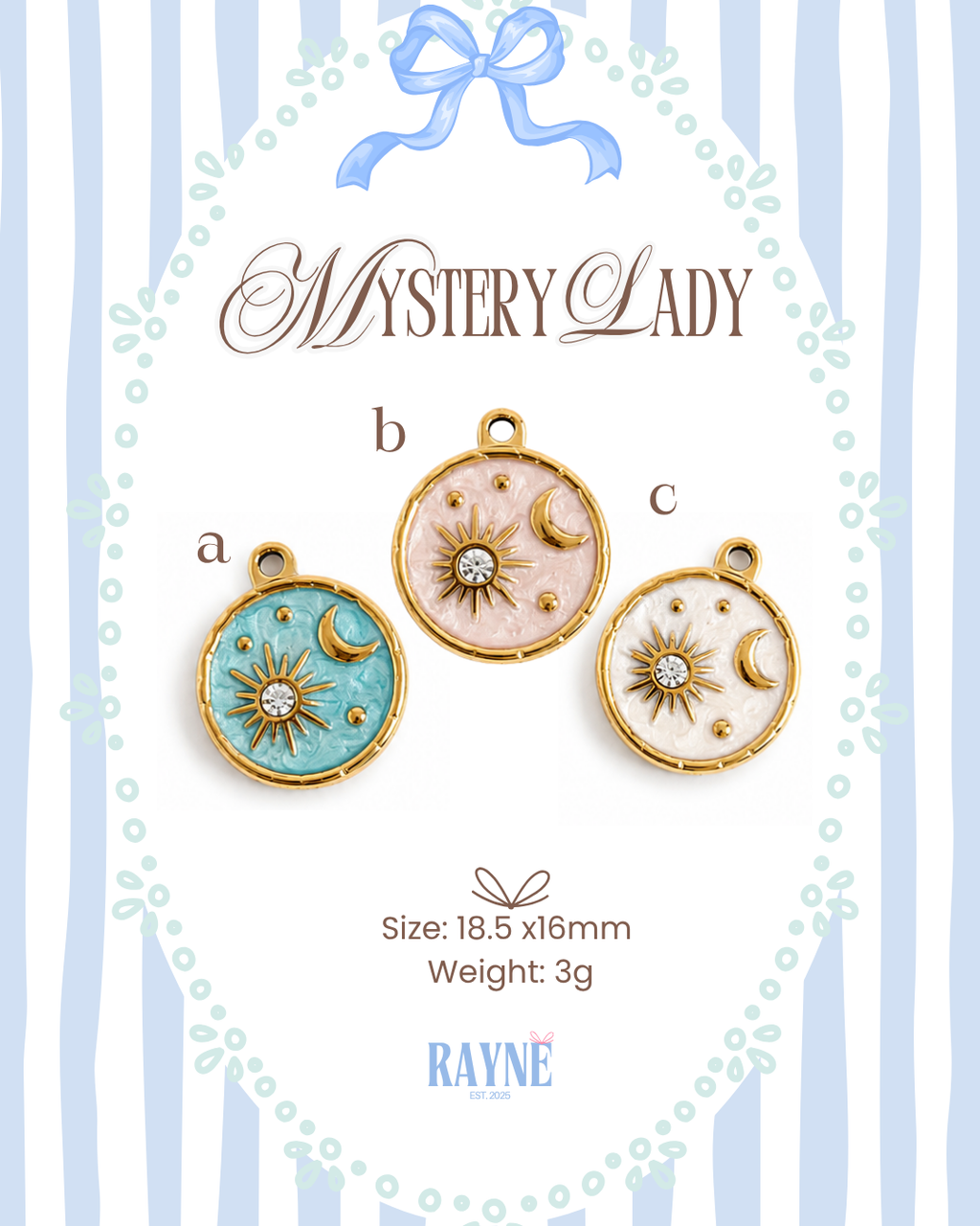 Mystery Lady Charms