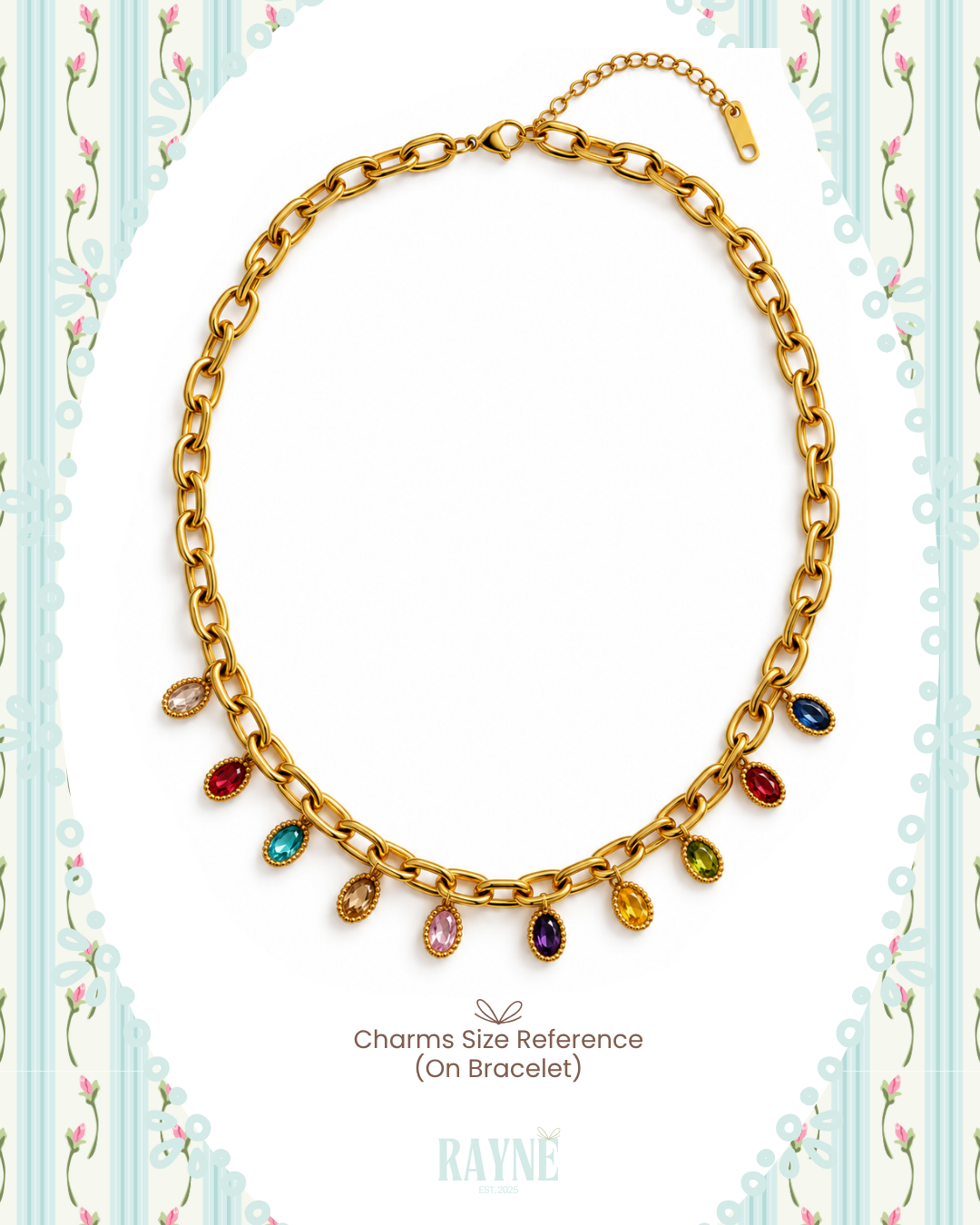 Vintage Oval Charms