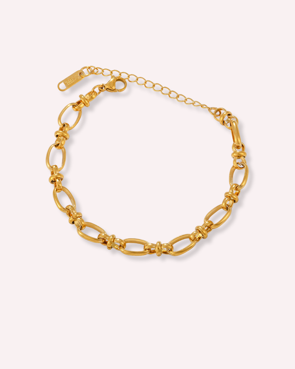 Mid Oval Link Chains - Charms Bracelet