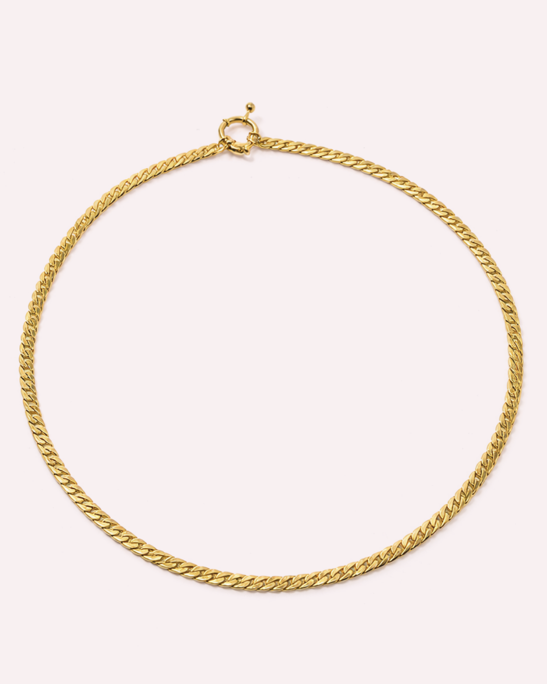 Anchor Clasp Wheat Chains - Charms  Necklace