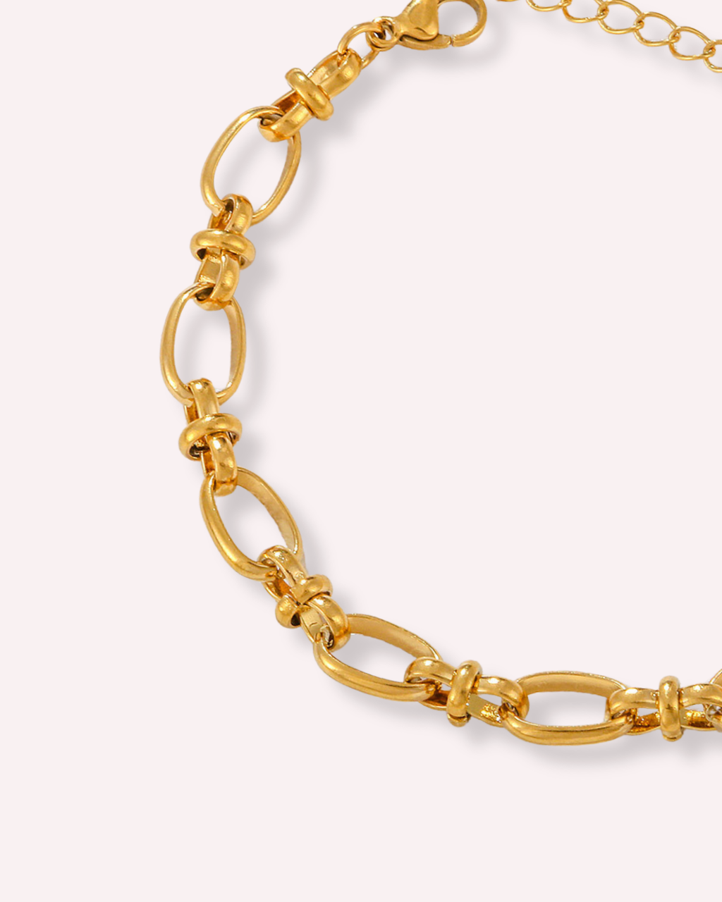Mid Oval Link Chains - Charms Bracelet
