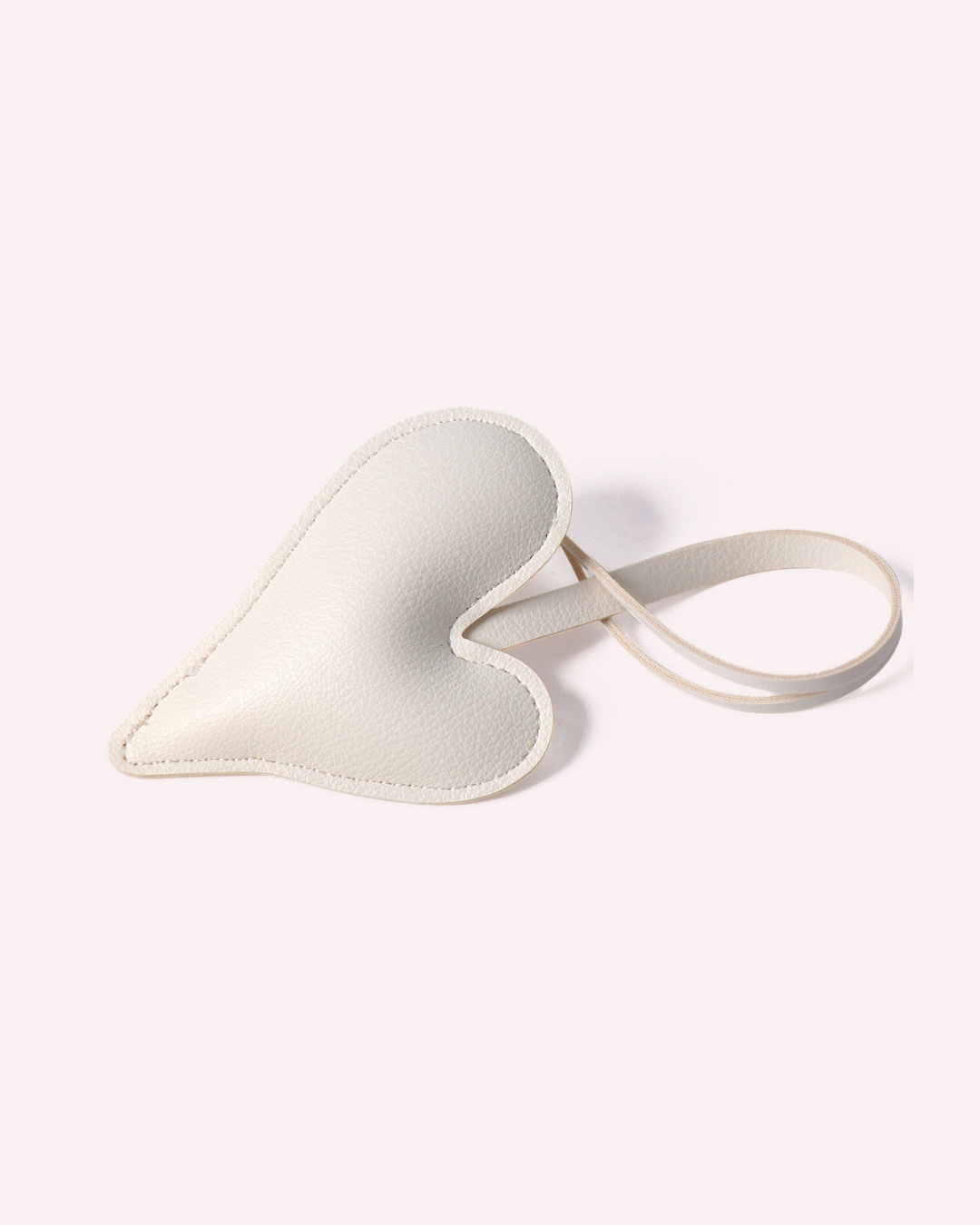 Love Leather Key Charm