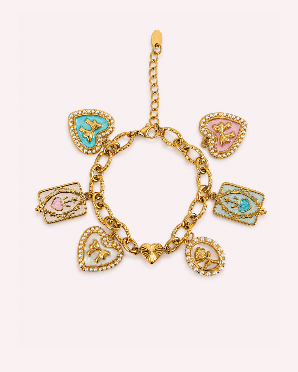 Love Chains - Charms Bracelet