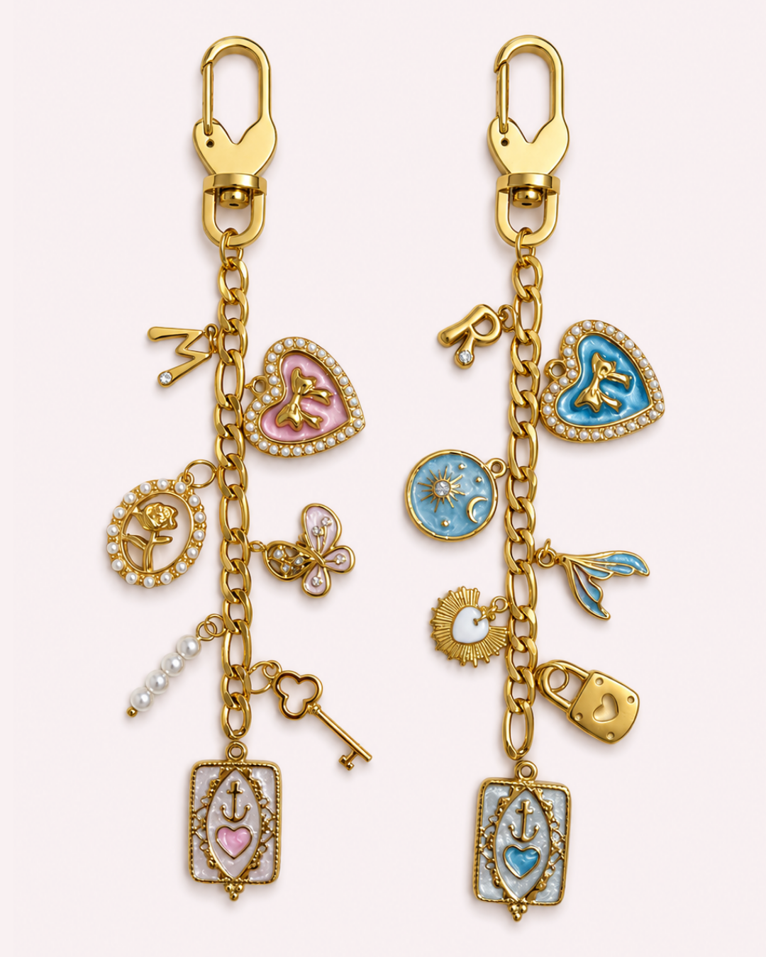Gold Chain Bag Charm