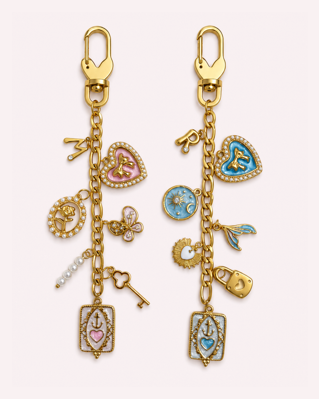 RAYNE Initial Bag Charms/ Keychain
