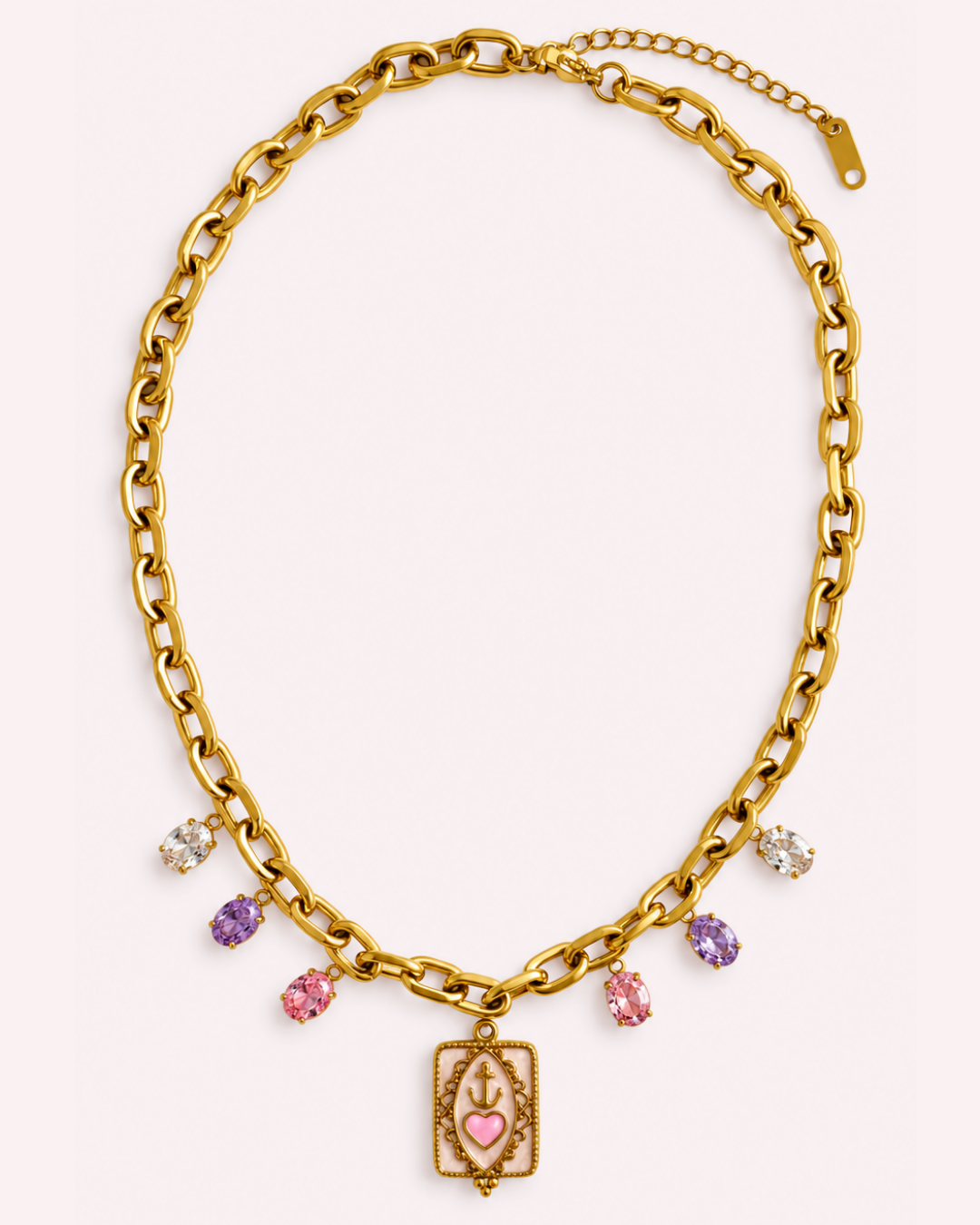 Cable Necklace Chains - Charms Necklace