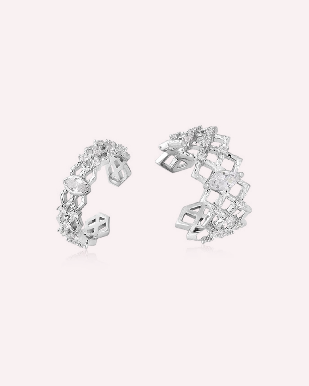 The moonlight Rings Set (Twin Ring Set)