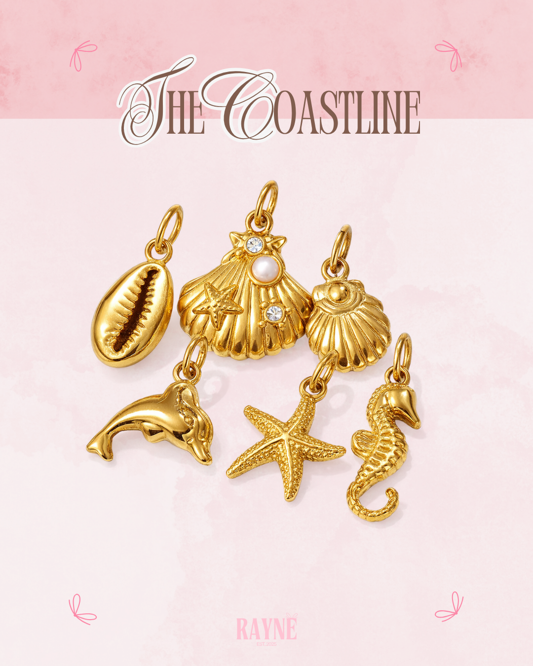 THE COASTLINE Charms