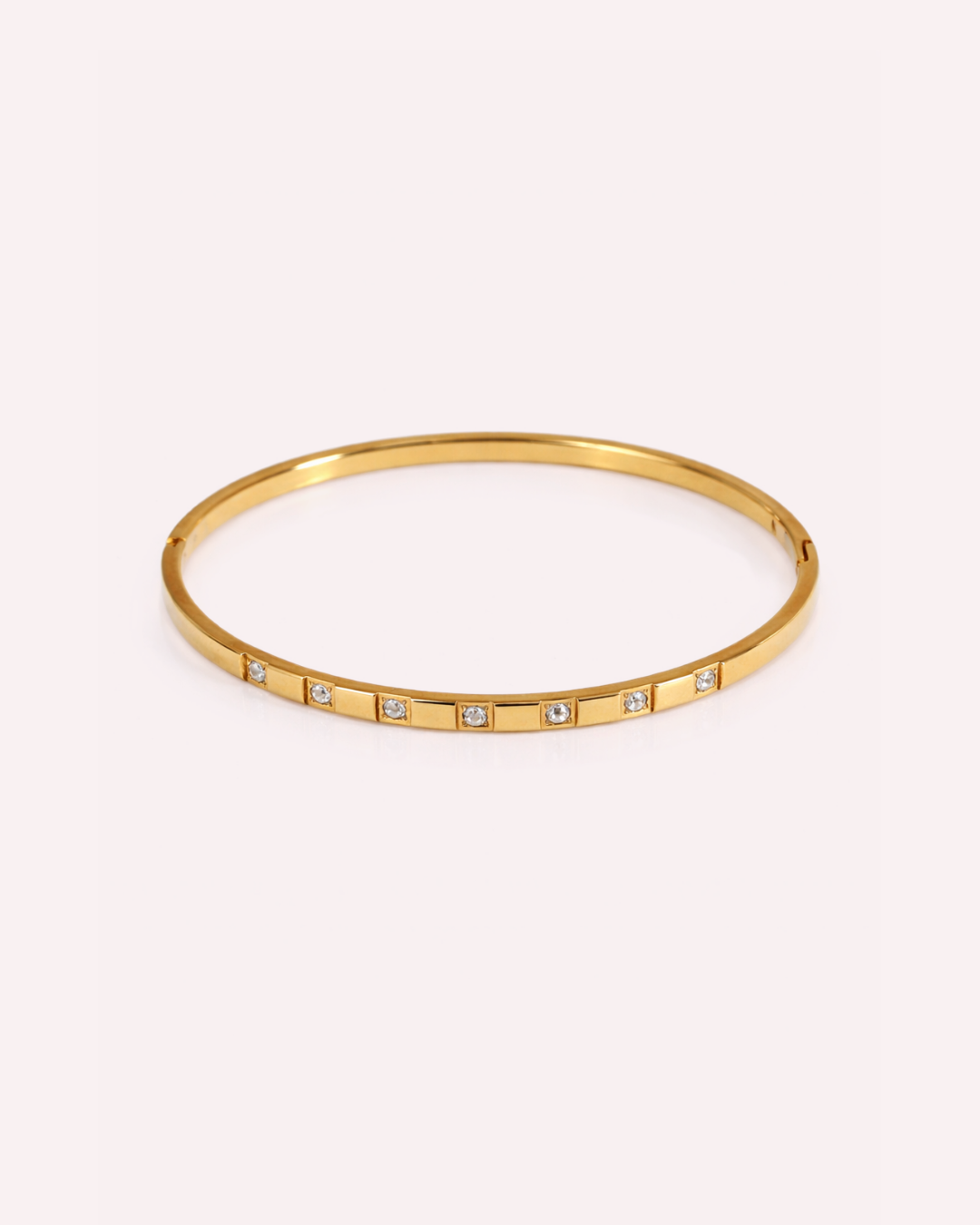 Gracie Crystal Line Bangle