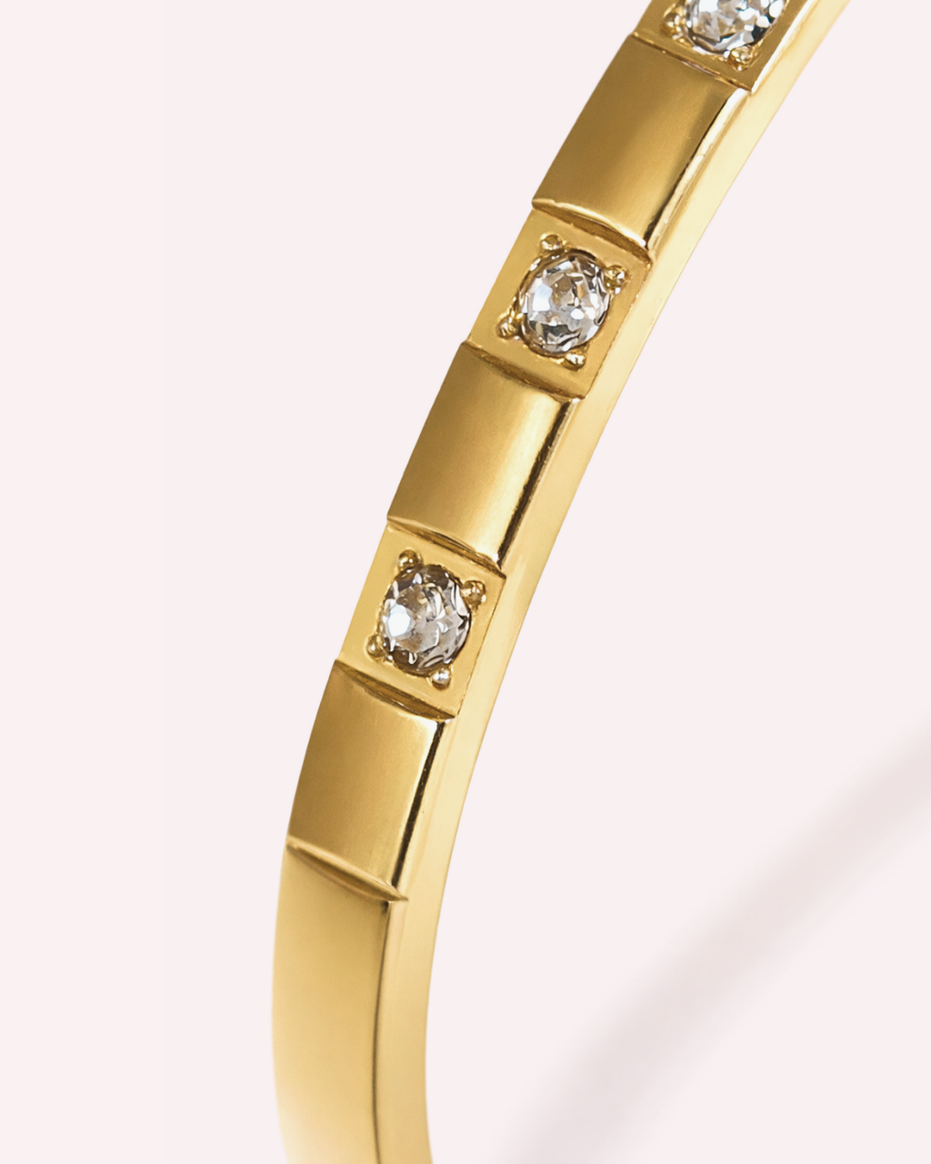 Gracie Crystal Line Bangle