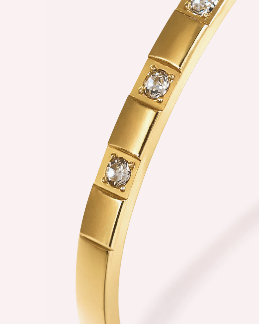 Gracie Crystal Line Bangle