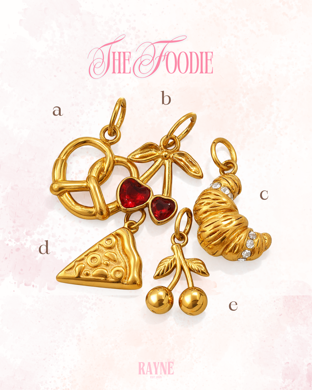 THE FOODIE Charms