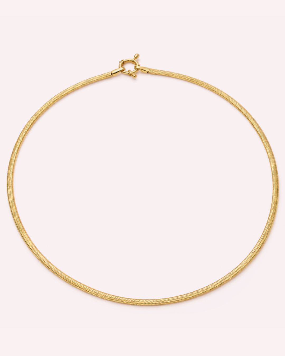 Anchor Clasp Snake Chains - Charms  Necklace
