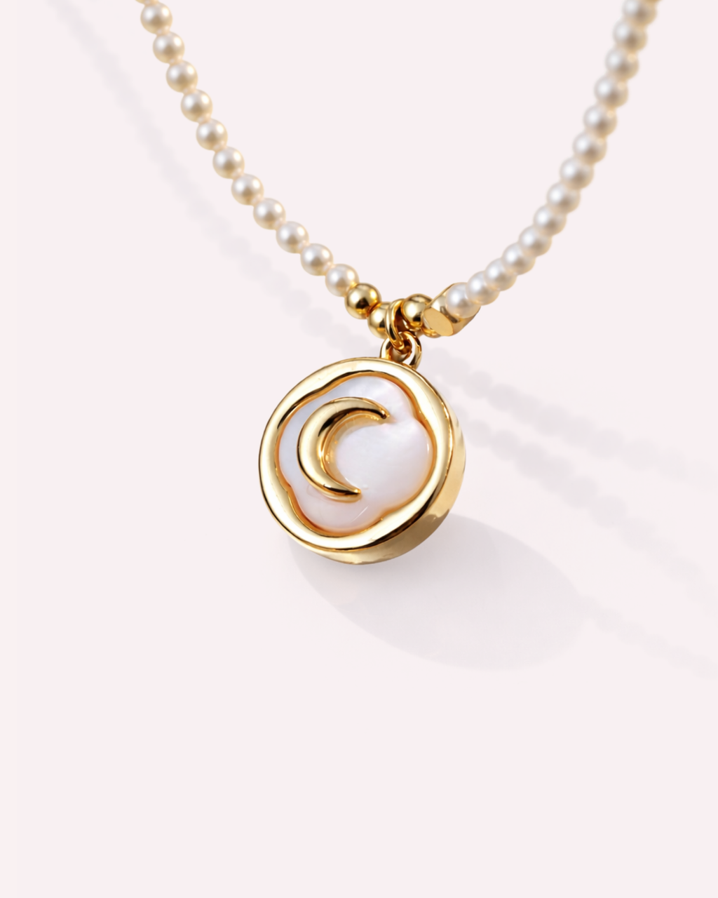 Moon Guardian Shell Necklace
