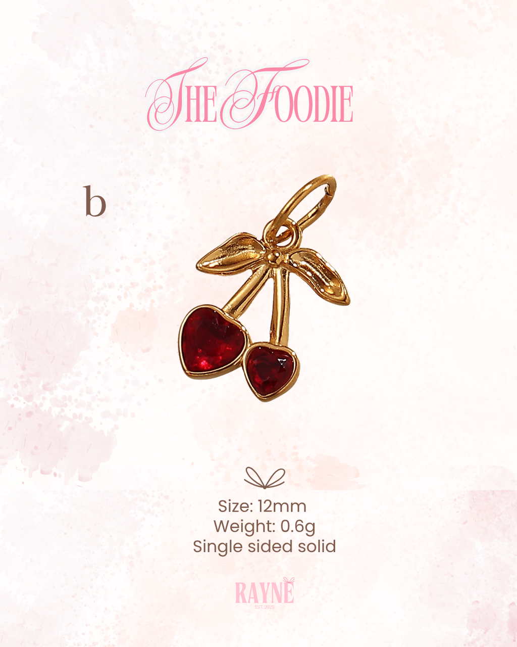 THE FOODIE Charms
