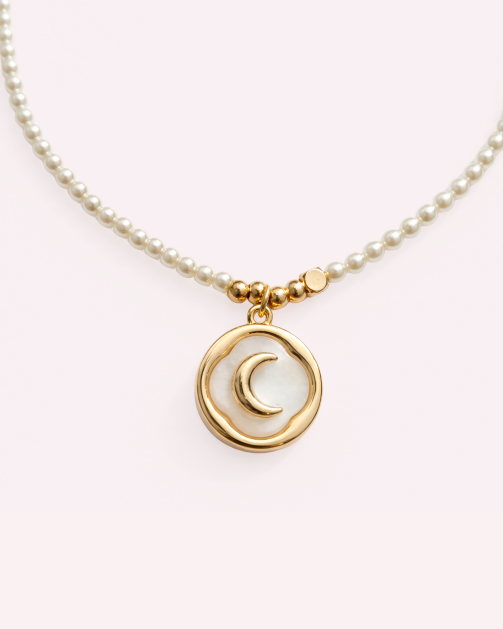 Moon Guardian Shell Necklace