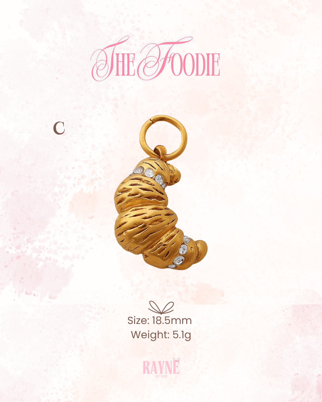 THE FOODIE Charms