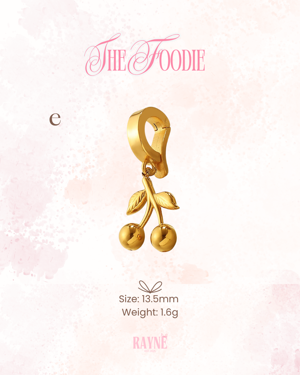 THE FOODIE Charms
