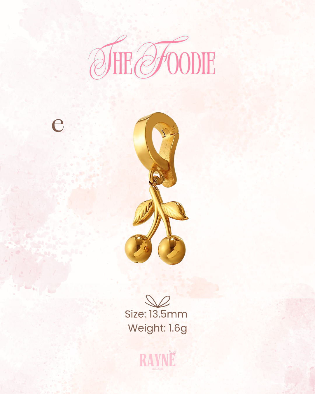 THE FOODIE Charms