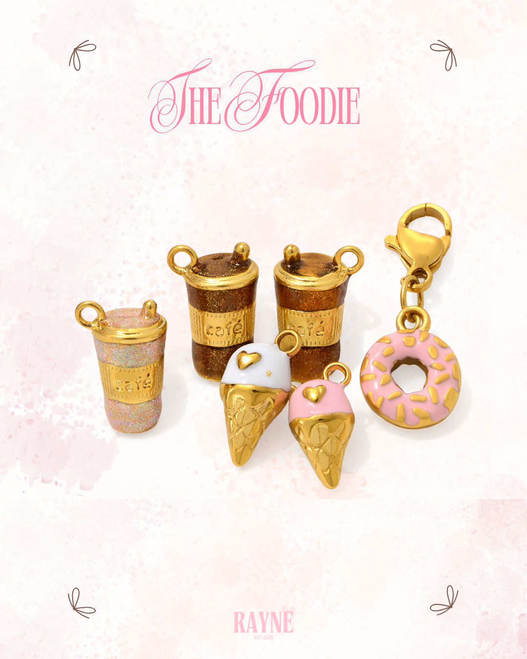 THE FOODIE Charms