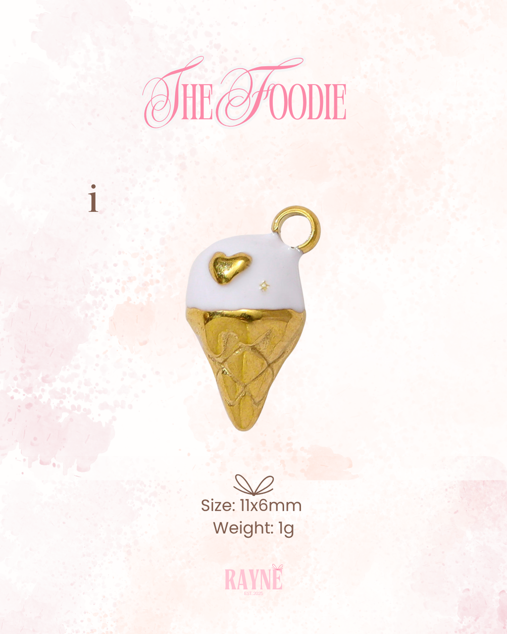 THE FOODIE Charms