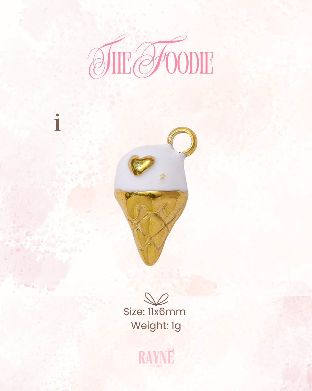 THE FOODIE Charms