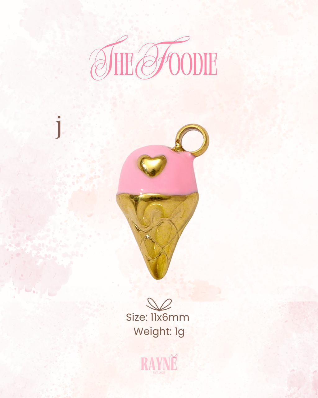 THE FOODIE Charms