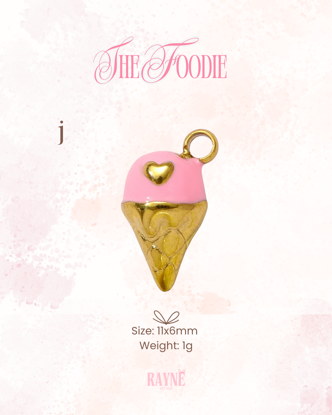 THE FOODIE Charms
