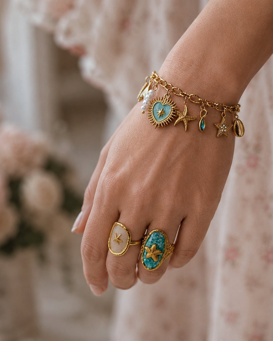 Summer Fun Charms Bracelet - Raynes's Designs