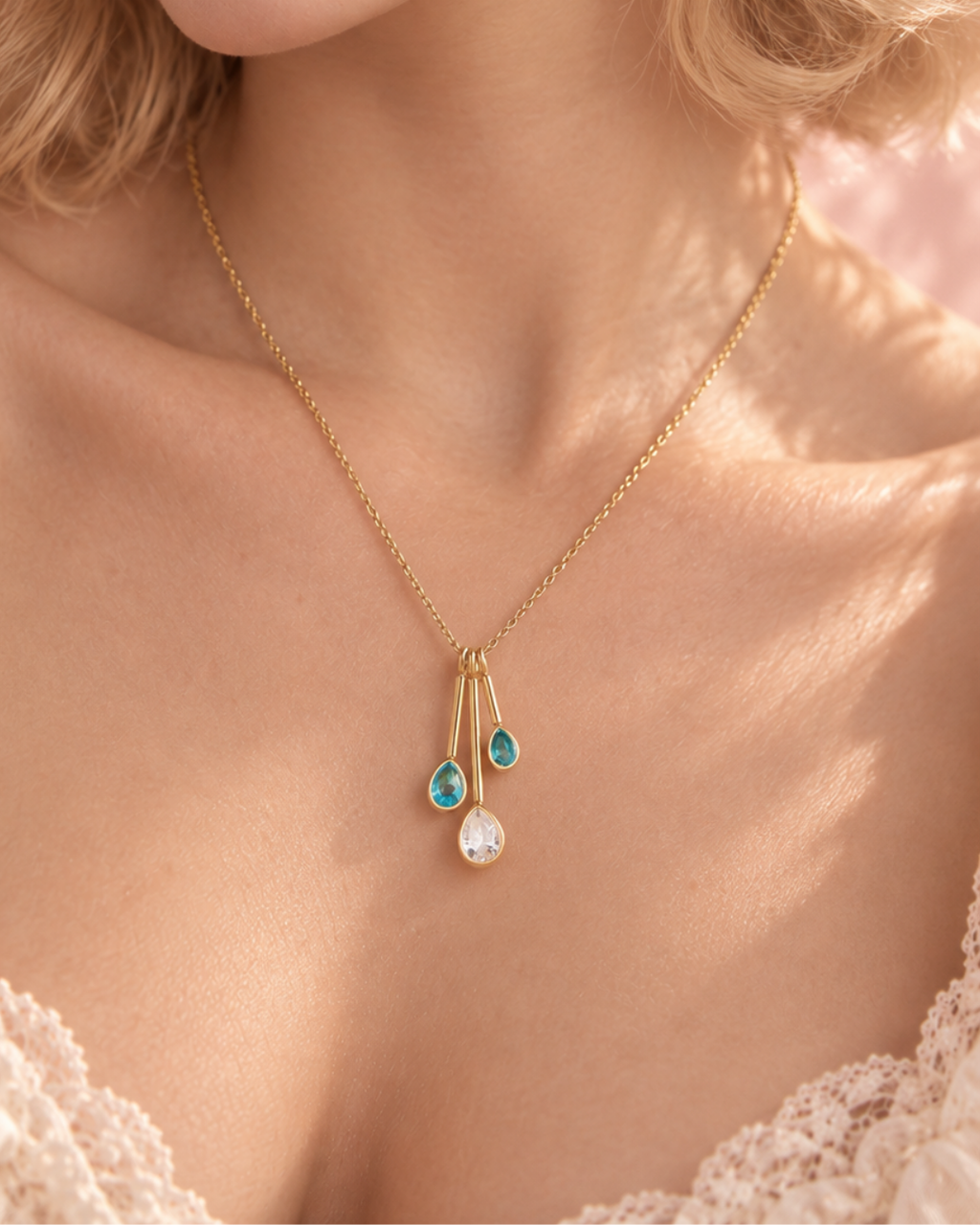Cindy Drop Necklace