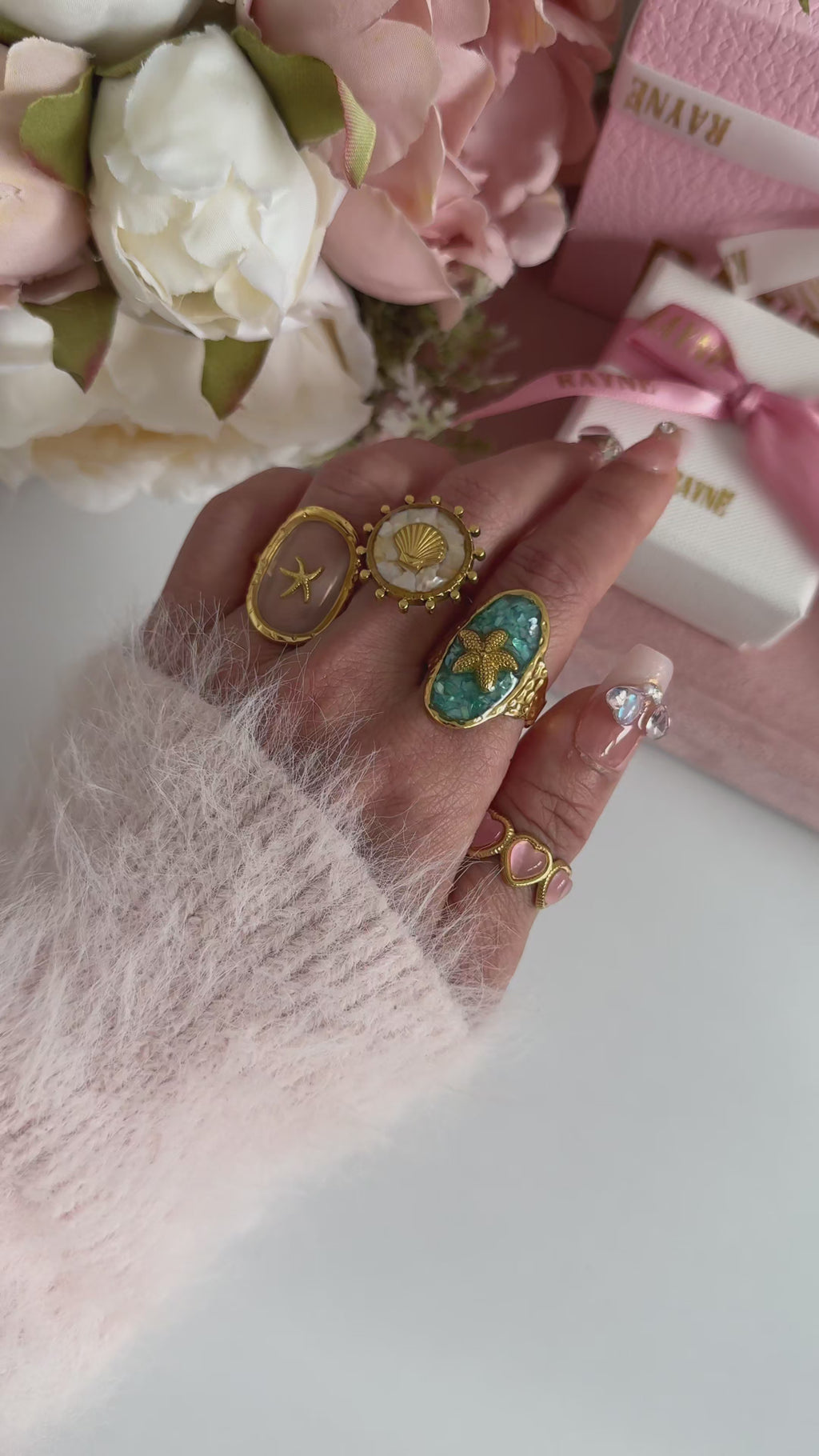 Maribel Ocean Rings